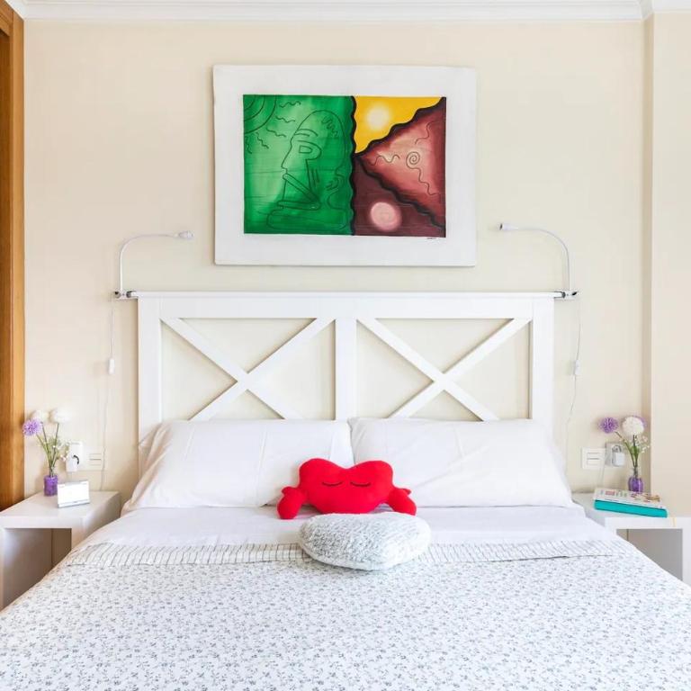APT SOLEADO y SILENCIOSO - GARAJE- A 17 min andando del centro de Pontevedra - One-Bedroom Apartment - 15