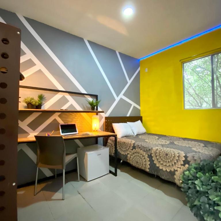 ROOMIES HOSTEL Parque México - Queen Room - 1