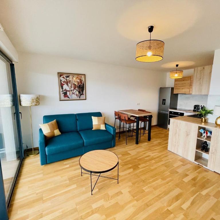 Ajaccio T2 grand standing neuf vue mer centre-ville & plages - Appartement 1 Chambre - 1