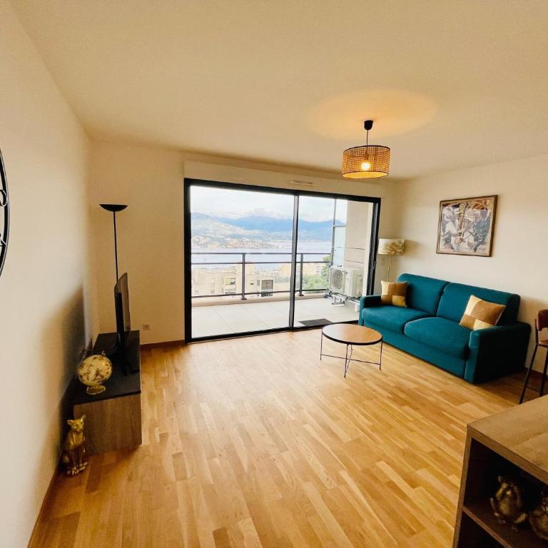Ajaccio T2 grand standing neuf vue mer centre-ville & plages - Appartement 1 Chambre - 2