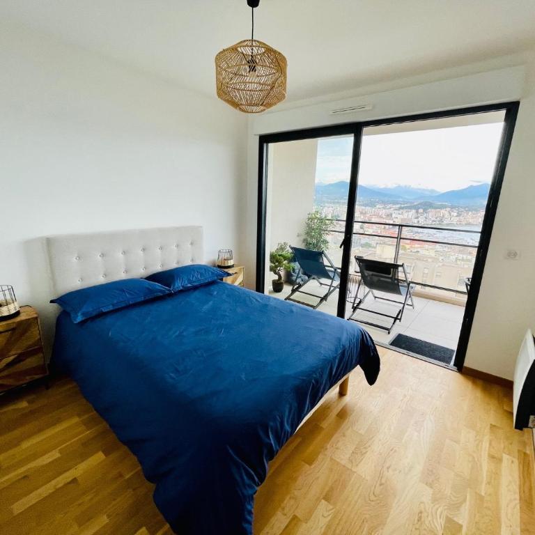 Ajaccio T2 grand standing neuf vue mer centre-ville & plages - Appartement 1 Chambre - 9