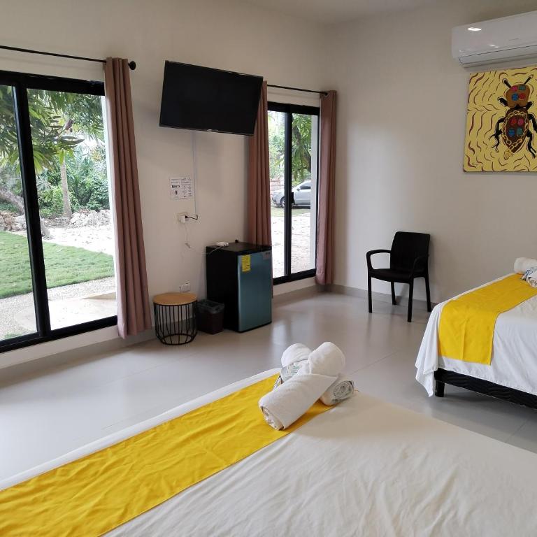 Hotel Makech - Habitación Cuádruple Económica - 9