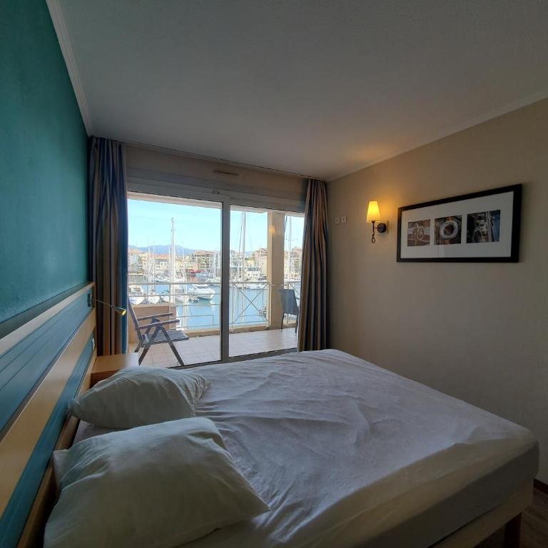 CAP HERMES Vue PORT T2 40m2 climatise 4 personnes - Appartamento con Vista Mare - 15