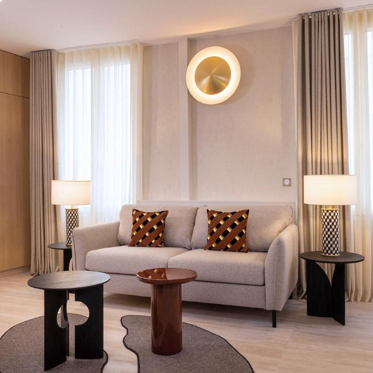Yuna Saint-Honoré - Serviced Apartments - Appartement 1 Chambre avec Terrasse Privée - 44m² - 35