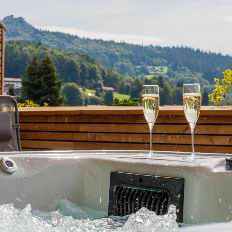 Schmuckstück Ferienapartments Bodenmais inkl aktivCARD - Studio-Apartment with Whirlpool and Balcony - 2