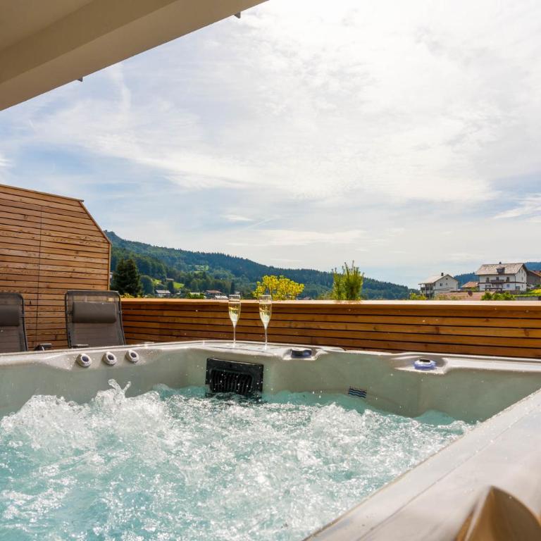 Schmuckstück Ferienapartments Bodenmais inkl aktivCARD - Studio-Apartment with Whirlpool - 7
