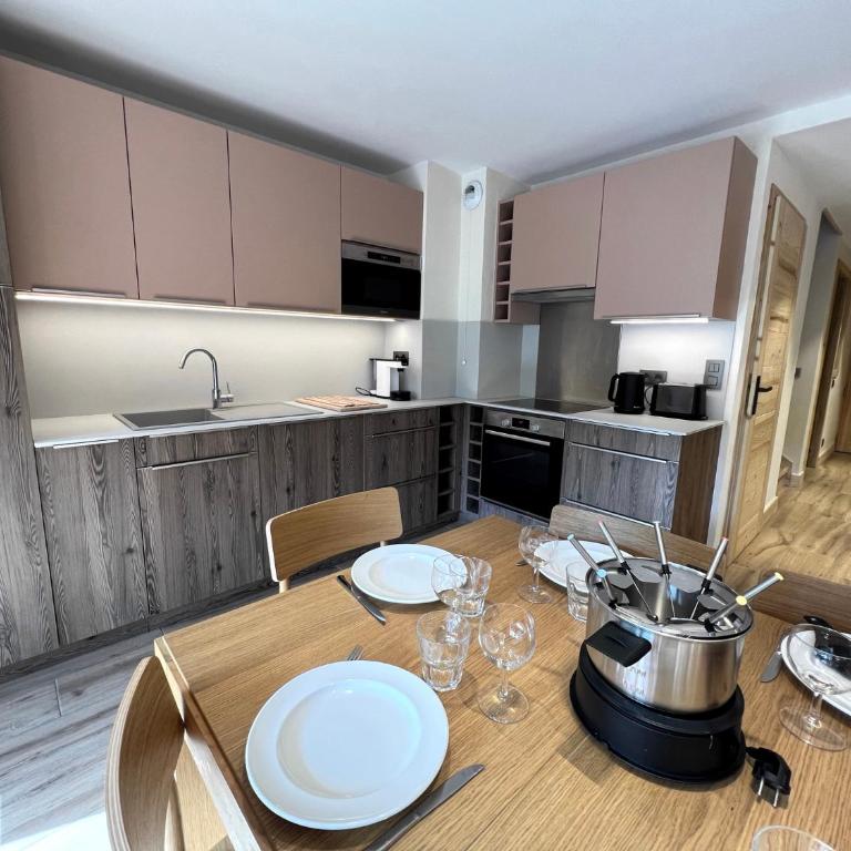 OURS POLAIRE bel appartement village et pistes - Apartamento Deluxe - 4