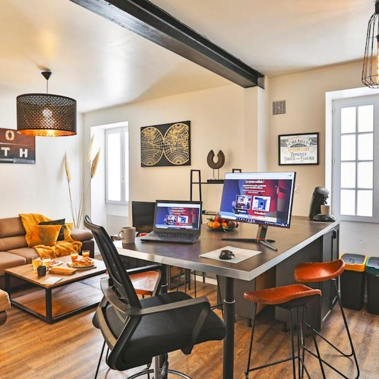 Bel Appart T2 3 étoiles Parking inclus et la plage à 2 min ! - Apartment mit 1 Schlafzimmer - 10