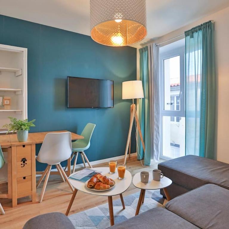 Le Scandinave 3 étoiles T2 lumineux hypercentre la plage à 2 pas ! - One-Bedroom Apartment - 2