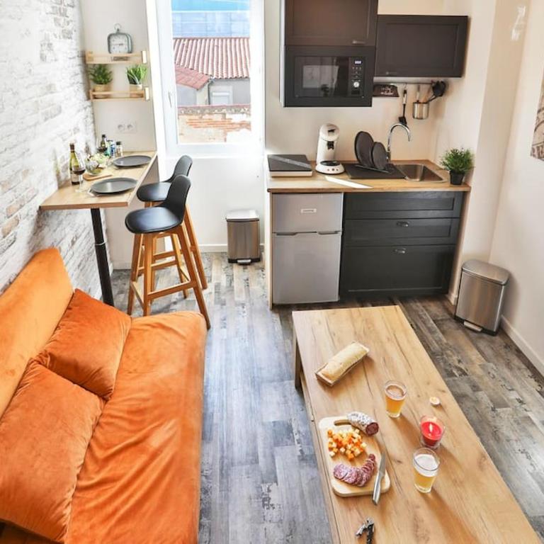 Le Sunny Duplex hypercentre la plage à 2 pas ! - Apartment mit 1 Schlafzimmer - 3