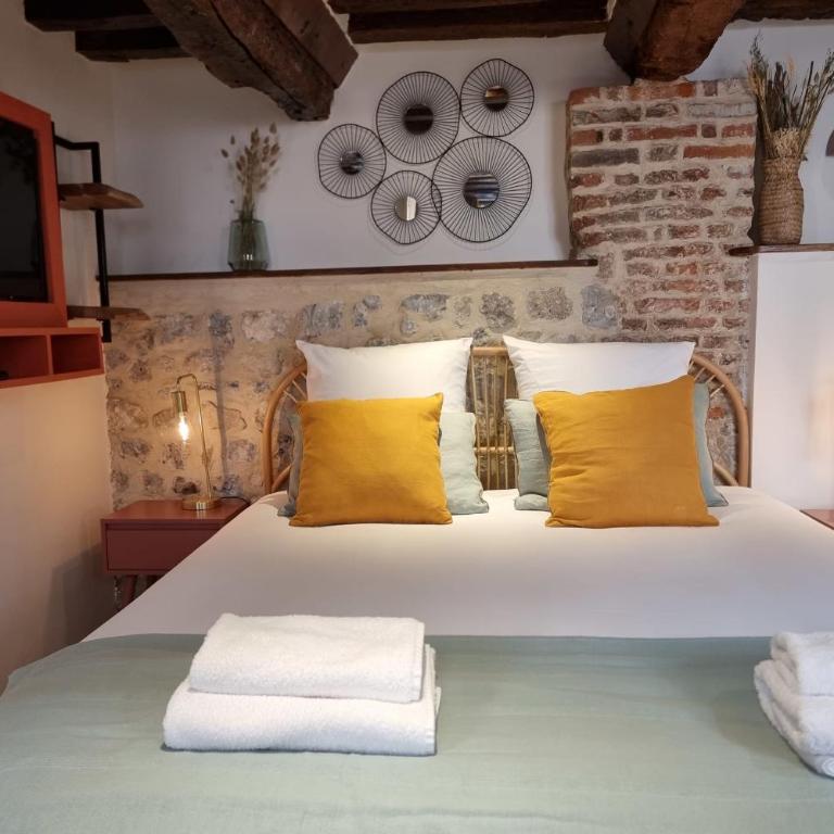 Le Temps d’une Pause Cosy with Fireplace Honfleur Centre - Studio - 7
