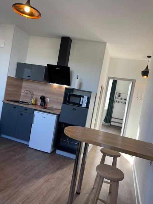 T2 4 pers face gare SNCF Appart Hotel le Cygne 3 - Appartement 1 Chambre - 6