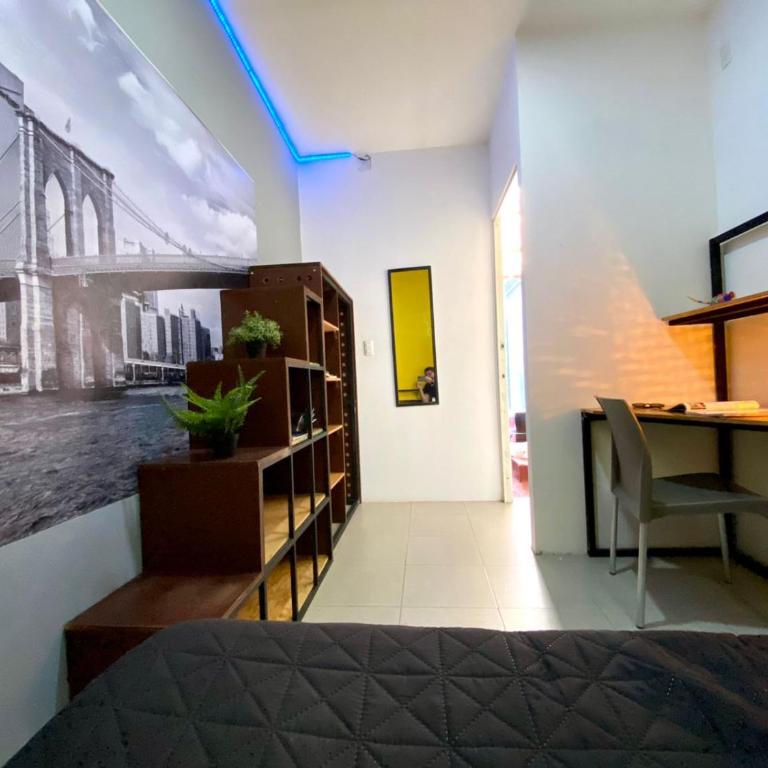 ROOMIES HOSTEL Parque México - Single Room with Shared Bathroom - 1