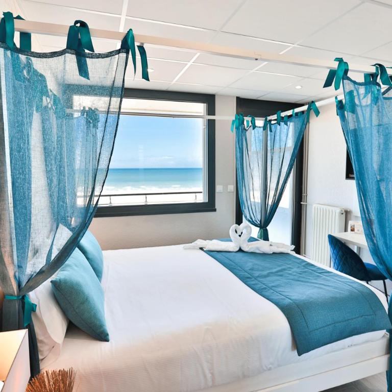 The Originals Boutique, Hôtel Neptune, Berck-sur-Mer - Chambre Double Supérieure - Vue sur Mer - 9