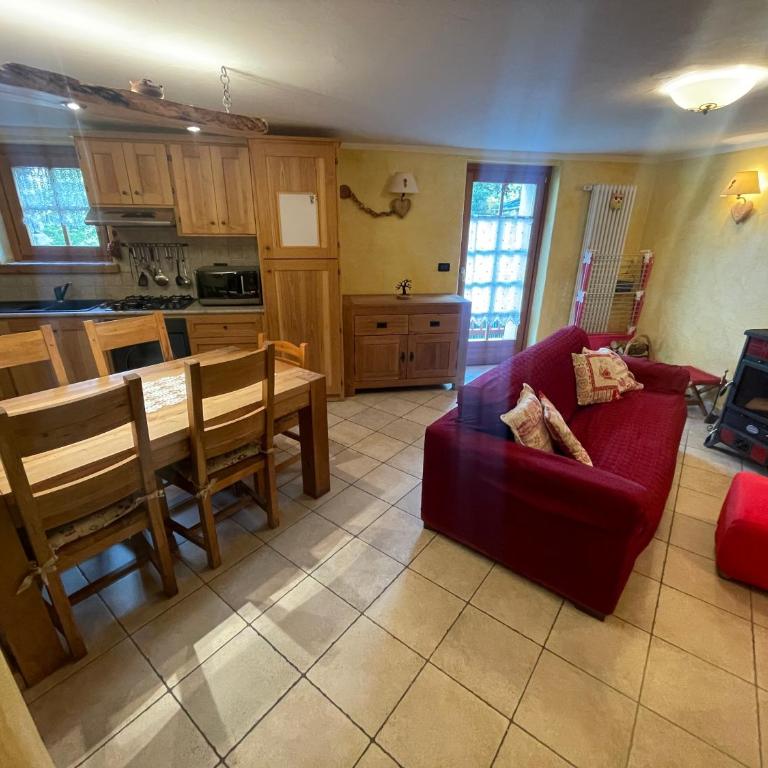 Bilocale pietra e legno immerso nella natura - Apartment mit 1 Schlafzimmer - 8