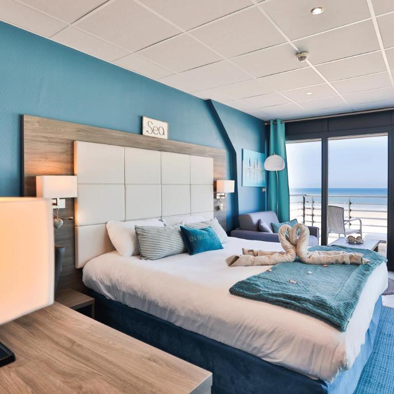 The Originals Boutique, Hôtel Neptune, Berck-sur-Mer - Suite Supérieure - Vue sur Mer - 9