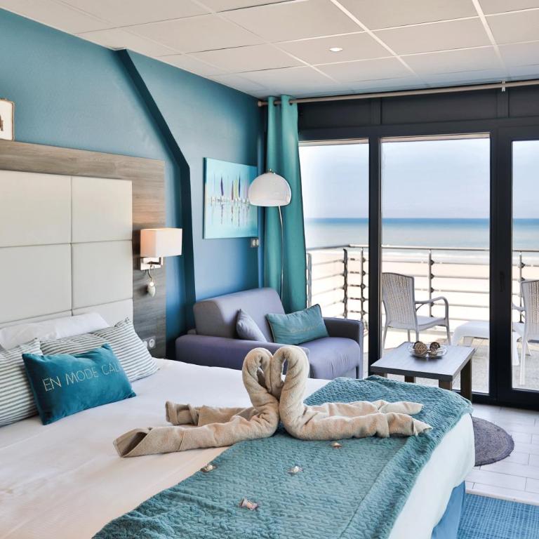 The Originals Boutique, Hôtel Neptune, Berck-sur-Mer - Suite Supérieure - Vue sur Mer - 10