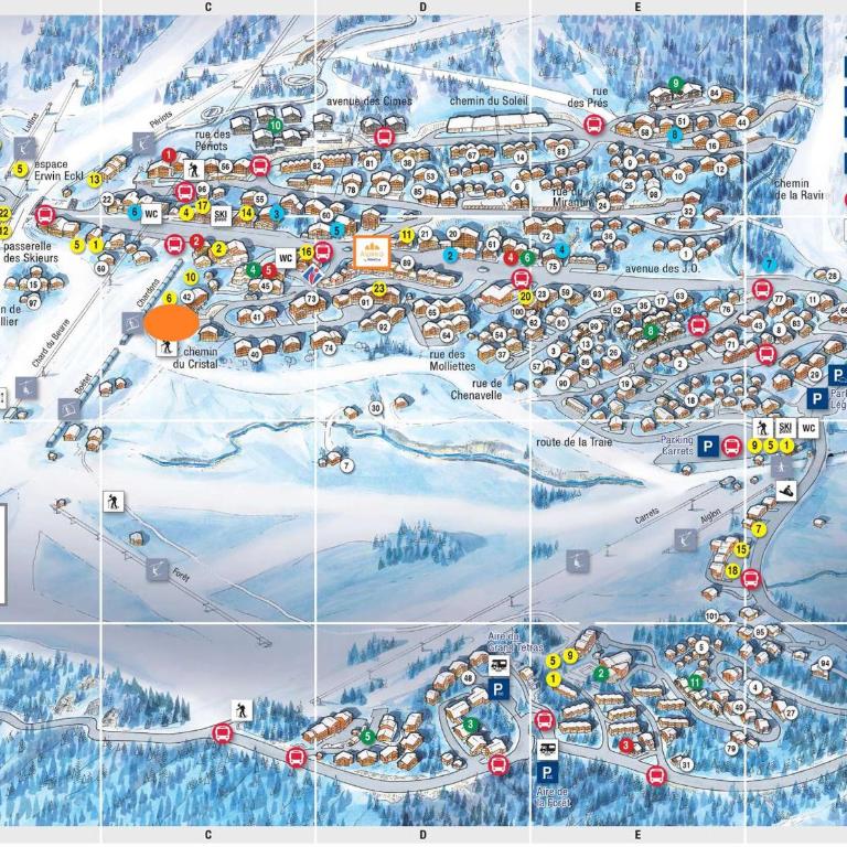 Studio cabine Les Saisies 6 pers proche ski - Appartement 1 Chambre - 8