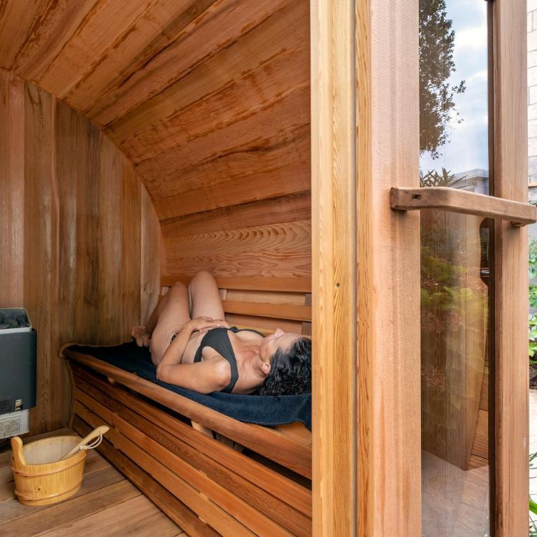 Escale Rochelaise, gîte urbain avec SPA bain nordique et sauna tonneau - Maison 4 Chambres - 11