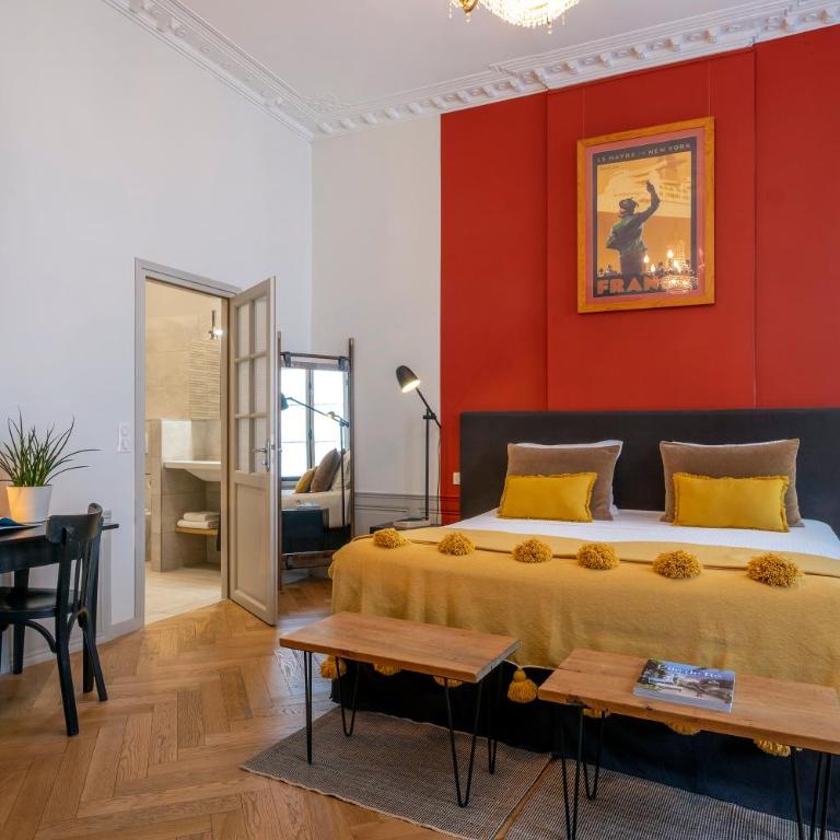 Escale Rochelaise, gîte urbain avec SPA bain nordique et sauna tonneau - Maison 4 Chambres - 18