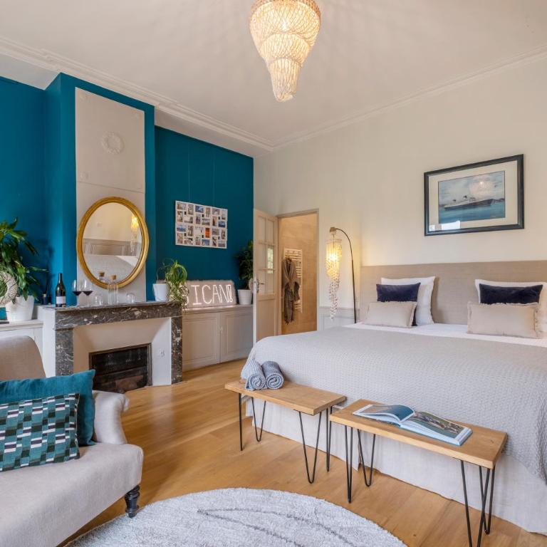 Escale Rochelaise, gîte urbain avec SPA bain nordique et sauna tonneau - Maison 4 Chambres - 32