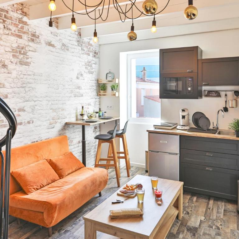 Le Sunny Duplex hypercentre la plage à 2 pas ! - Apartment mit 1 Schlafzimmer - 1
