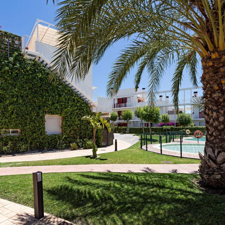 Apartamento "Casa el Sargazo" en Vera Playa con Piscina, Solarium, Wifi y Parking Gratis - Apartamento de 2 dormitorios - 33