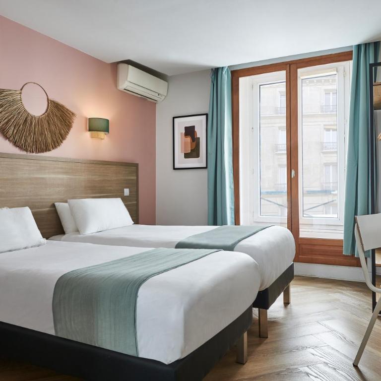 Hôtel Kabanel by Happyculture - Chambre Lits Jumeaux Club - 1