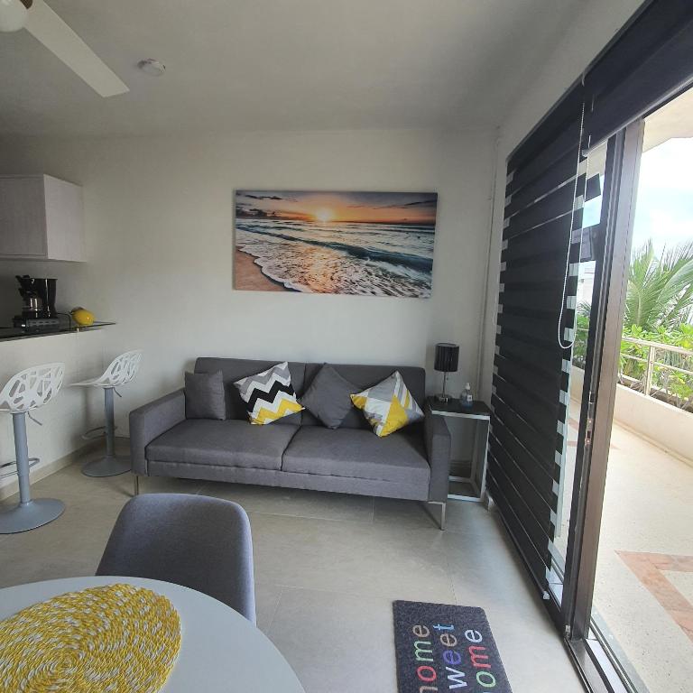 MARLIN TURQUESA DEPARTAMENTOs FRENTE AL MAR - King Studio with Sofa Bed - 22