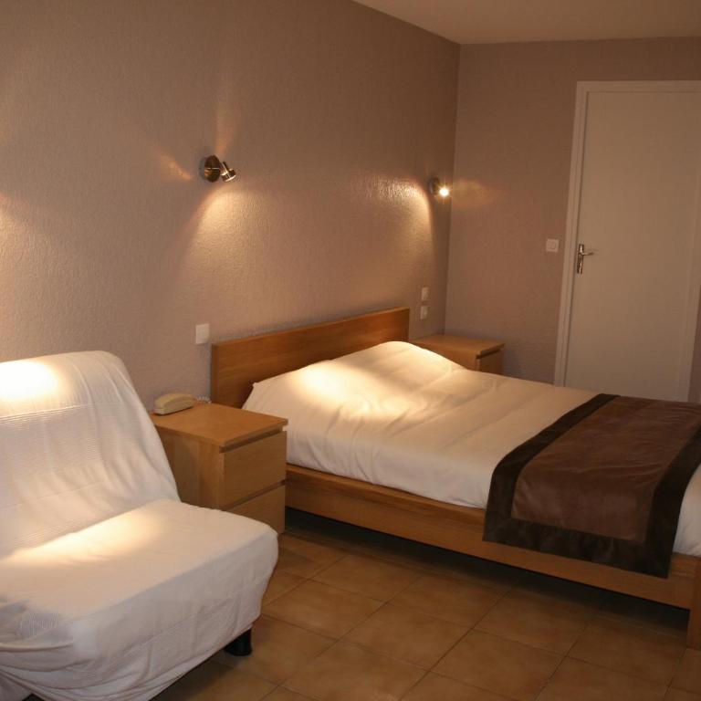 Logis Hotel Restaurant le Mirador - Chambre Double avec Terrasse Commune - 2