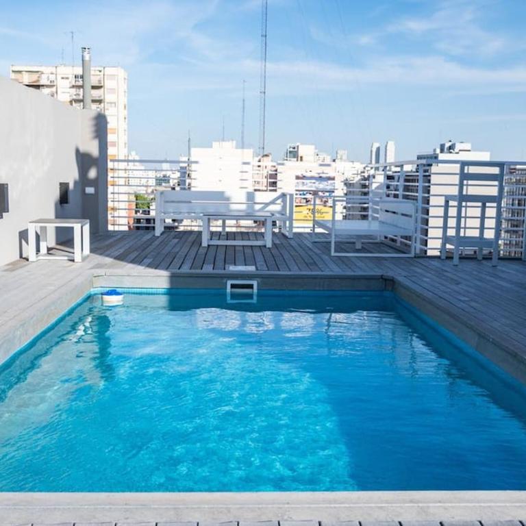 Hermoso departamento nuevo con pileta y gimnasio - One-Bedroom Apartment - 37