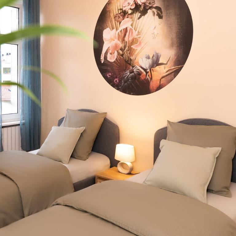 Audace - Appartement Premium 75m2 avec parking privé - Centre de Metz - 2 à 4 Personnes - Appartement 2 Chambres - 3