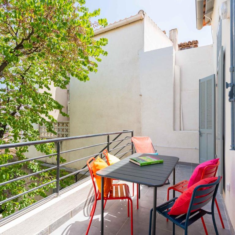 Le Complexe Concorde - 3 Apparts 16 pers Vélodrome Calanques Terrasse Clim - Penthouse - 6