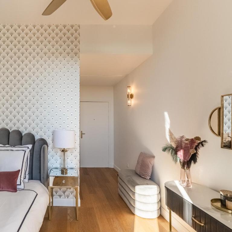 The Gatsby room - 50m des halles - Climatisation - Navette grands buffets - Appartement 1 Chambre - 5