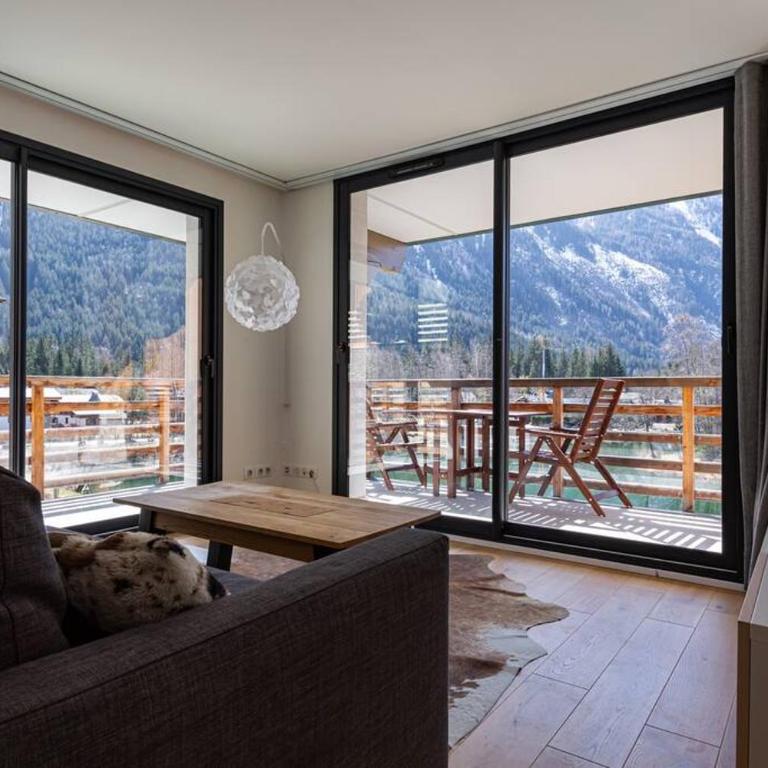 Modern 2BR 5* pool gym spa garage Mont-Blanc view - Apartment mit 2 Schlafzimmern - 8