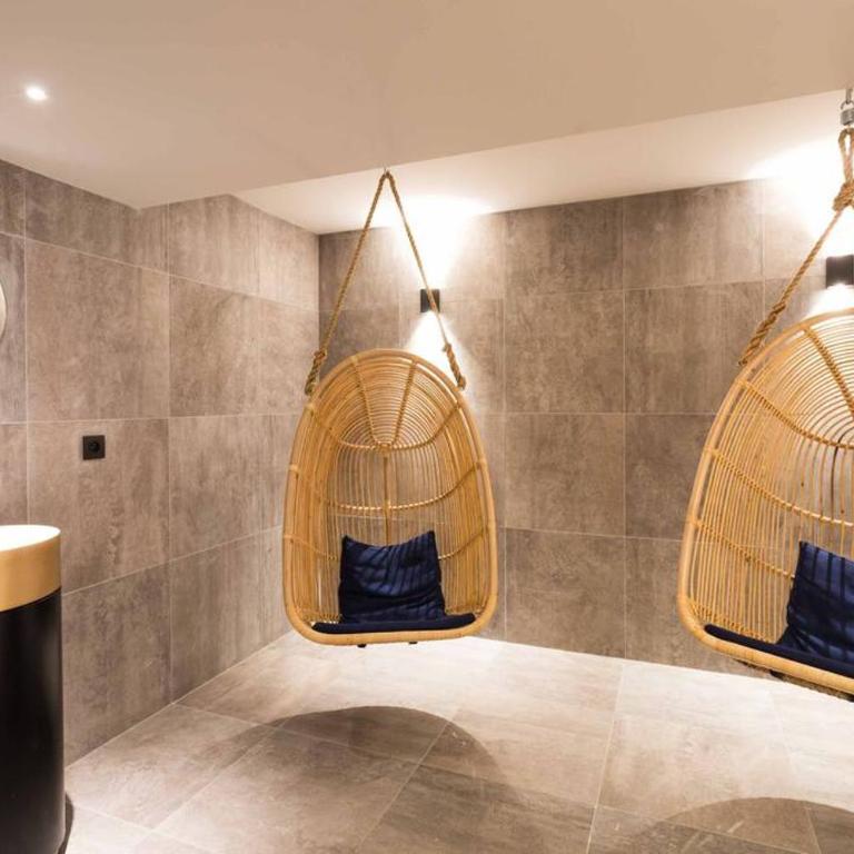 Modern 2BR 5* pool gym spa garage Mont-Blanc view - Apartment mit 2 Schlafzimmern - 16