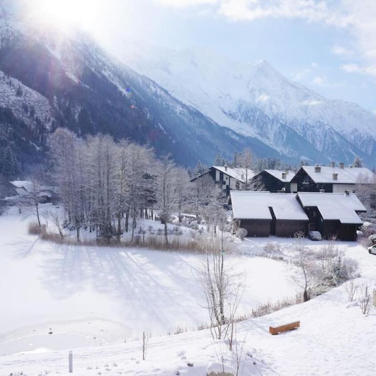 Modern 2BR 5* pool gym spa garage Mont-Blanc view - Apartment mit 2 Schlafzimmern - 23