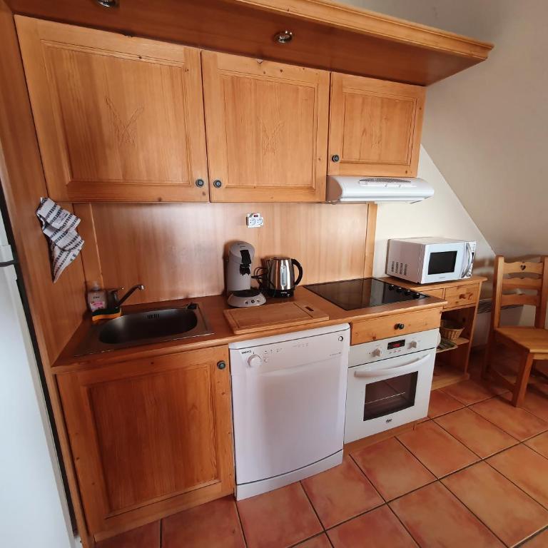 Joli appartement avec terrasse vue sur les montagnes - Appartement 2 Chambres - 16