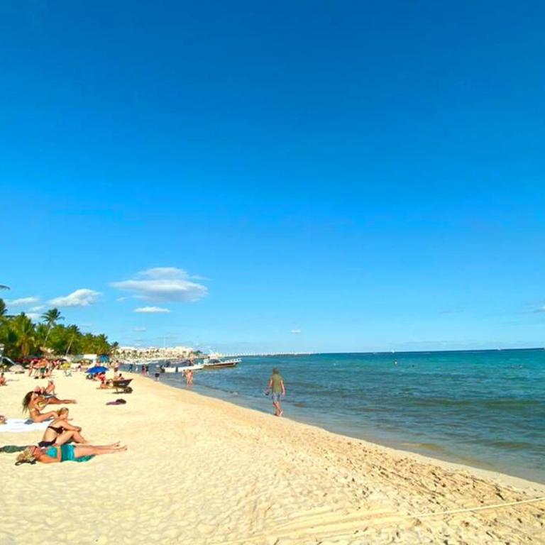 Playa del Carmen Downtown Studio with Rooftop Pool - Walk to 5th Ave & the Beach - Estudio con cama extragrande y sofá cama - 66