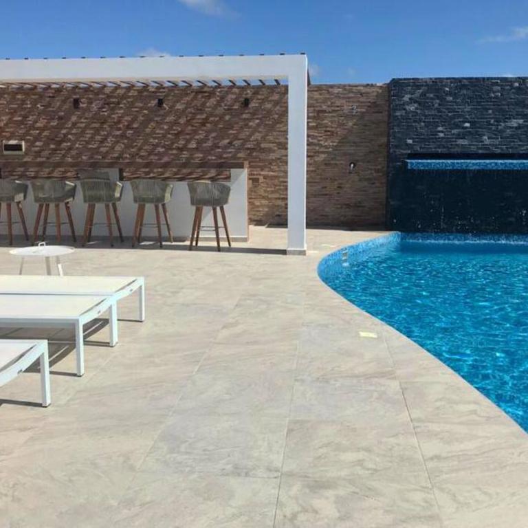 Playa del Carmen Downtown Studio with Rooftop Pool - Walk to 5th Ave & the Beach - Estudio con cama extragrande y sofá cama - 40