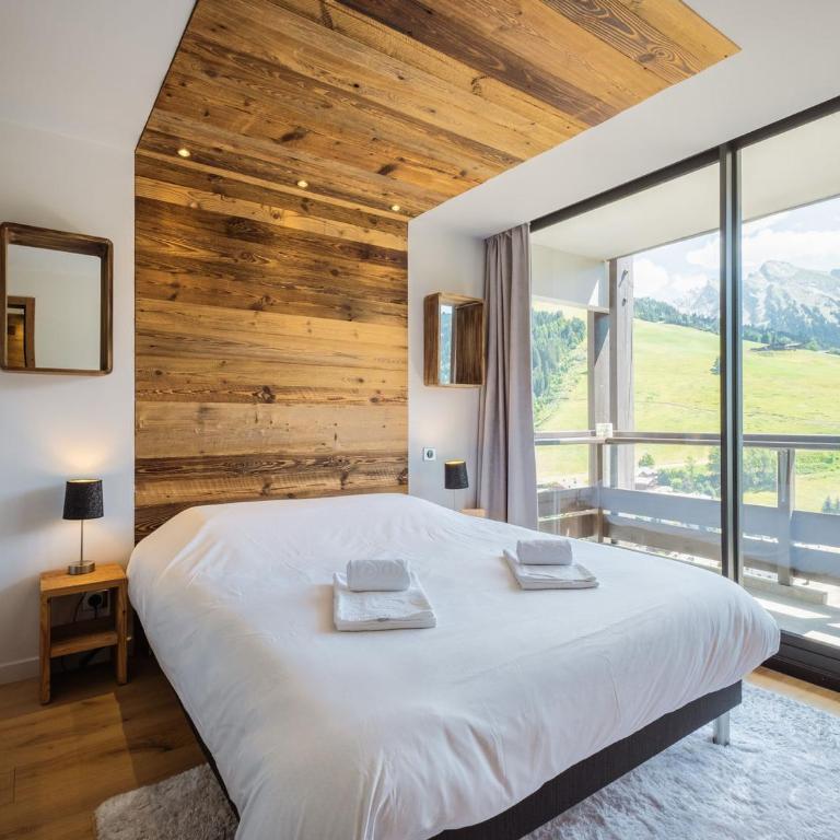 Appartement 4★, 8 pers, sauna, 3 ch, balcon sud, vue La Clusaz - FR-1-304-217 - Apartamento (8 adultos) - 2