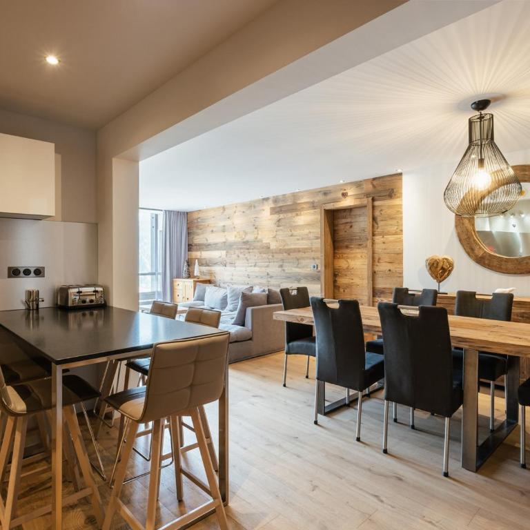 Appartement 4★, 8 pers, sauna, 3 ch, balcon sud, vue La Clusaz - FR-1-304-217 - Apartamento (8 adultos) - 8