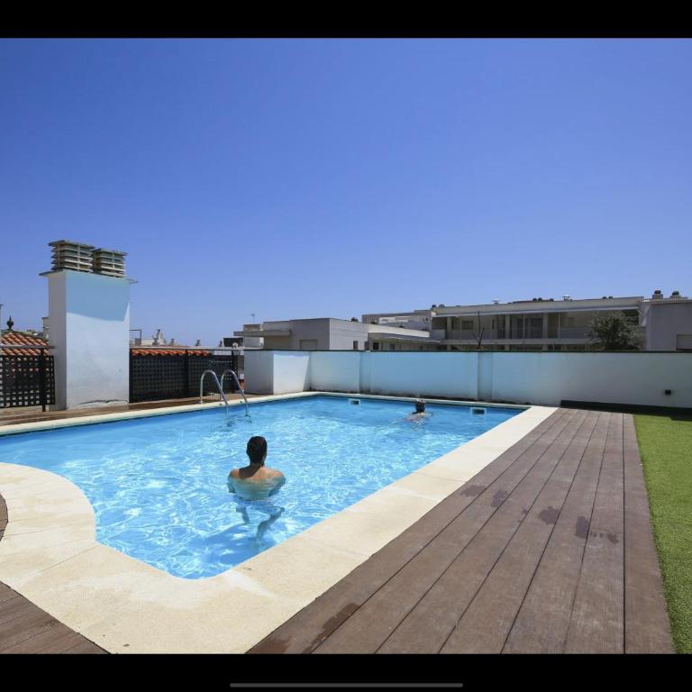 SOLIMAR 10 SALOU Solo FAMILIAS con Parking y piscina - Two-Bedroom Apartment - 50
