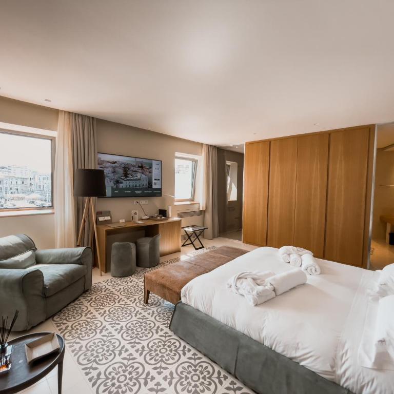 Ognissanti Restaurant Spa Hotel Rooftop - King Room with Sea View - 7
