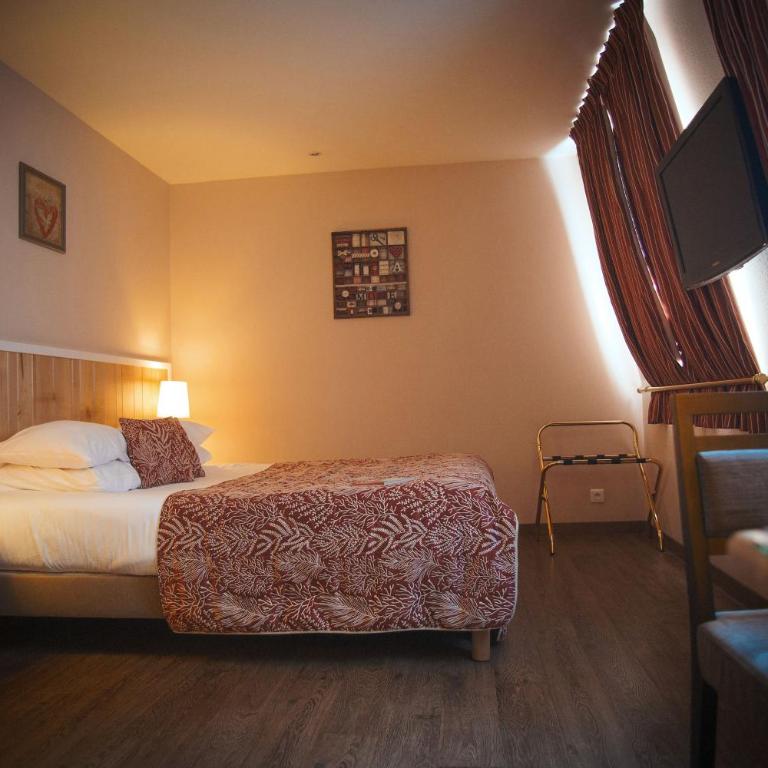 Hotel Beaucour - Chambre Double Confort avec Douche ou Baignoire - 8