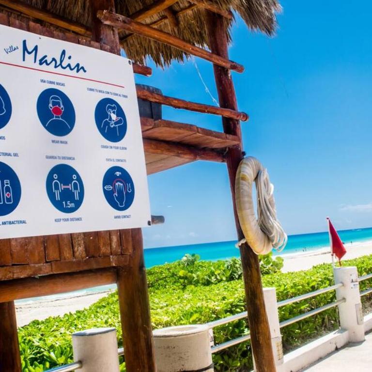 Ocean front Villa Marlin, best location in hotel zone #109 - One-Bedroom Apartment - 14