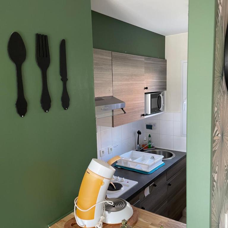 Location maison vacances 4 pers proche plage chez Lili Berck - Casa con 2 Camere da Letto - 13