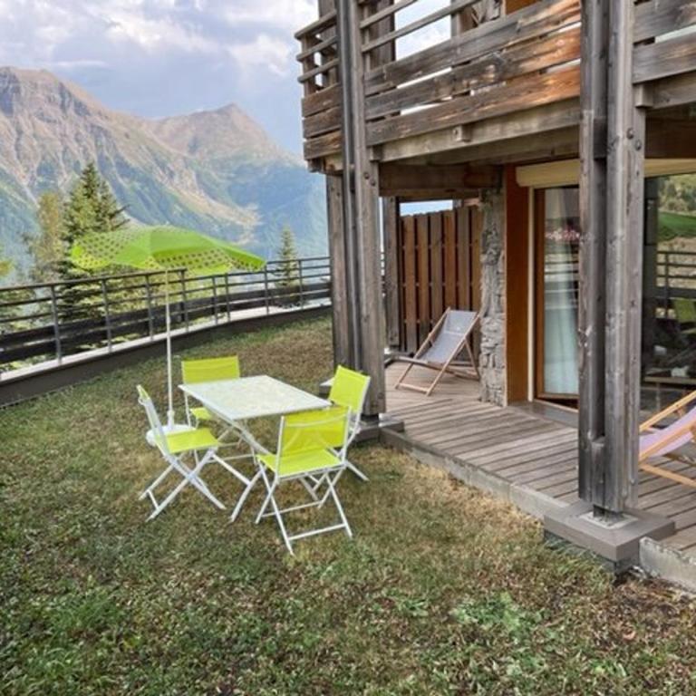 Superbe 3 Pièces avec Terrasse, Parking Privé et WIFI - 6 Couchages à Orcières - FR-1-262-178 - Appartement - 12