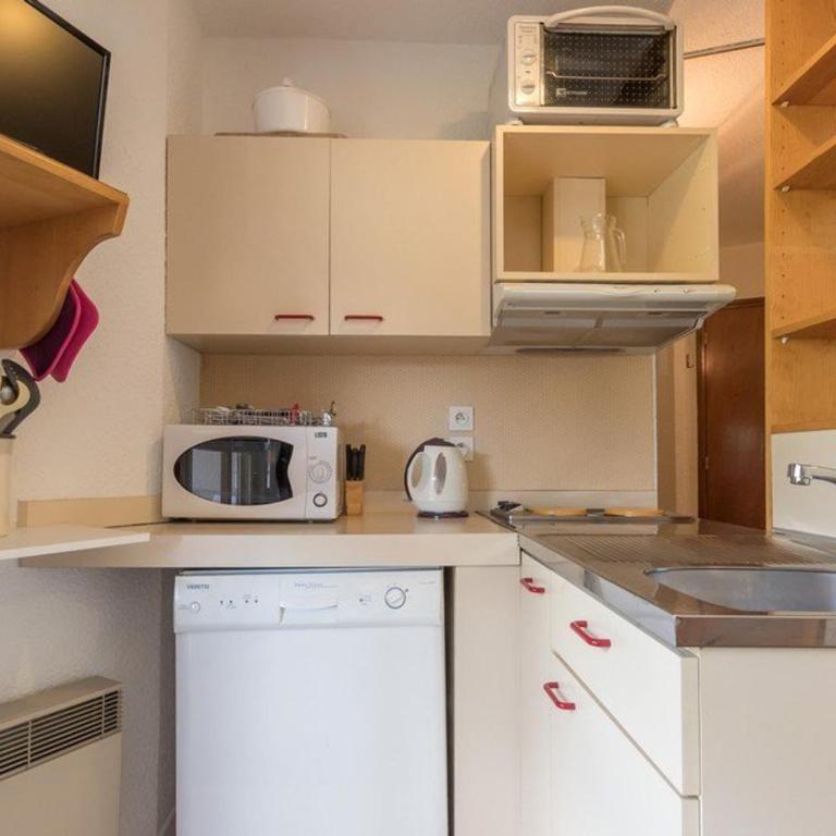Studio avec balcon et casier à ski, 4 couchages - Serre-Chevalier, Chantemerle - Appartement 1 Chambre - 2