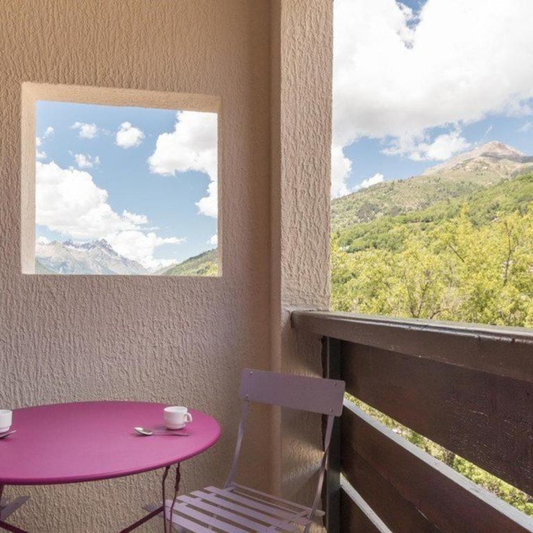 Studio avec balcon et casier à ski, 4 couchages - Serre-Chevalier, Chantemerle - Appartement 1 Chambre - 7